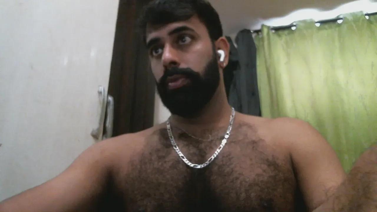 Indiankinghairy from Cam4